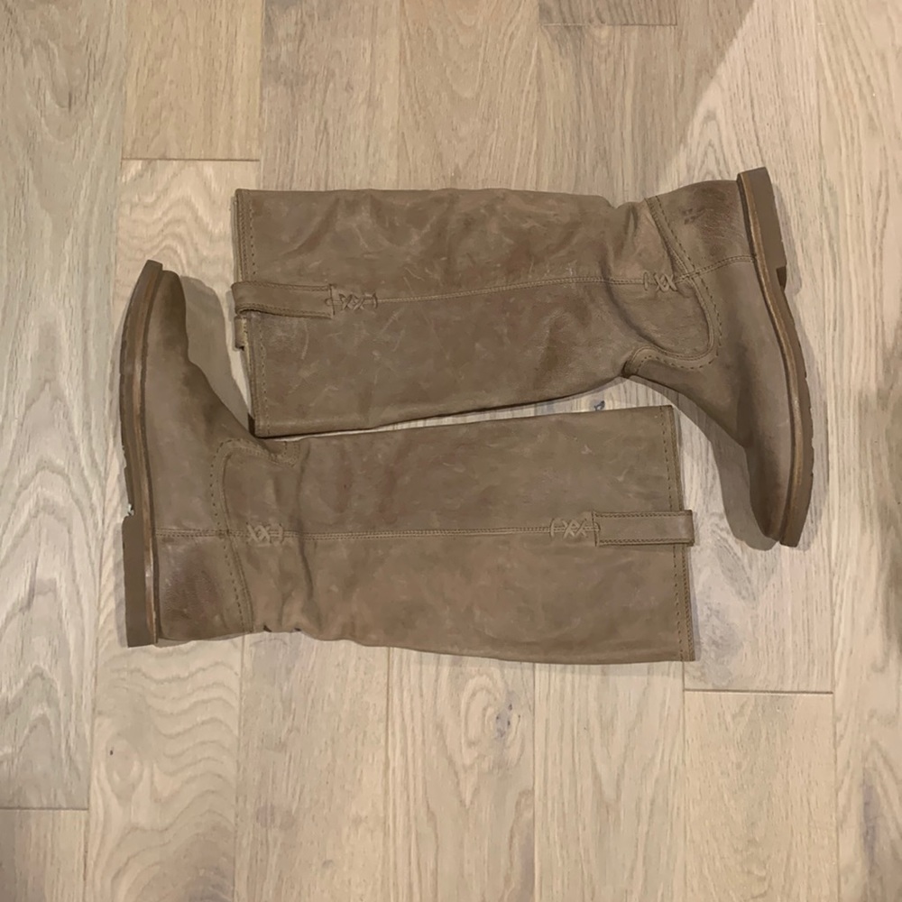 NWOT Tan Frye Boots